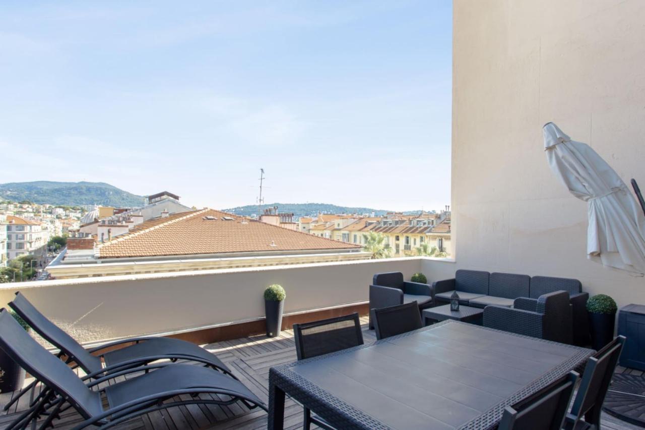 Bright Flat With An Exceptional Terrace At The Heart Of Nice - Welkeys المظهر الخارجي الصورة