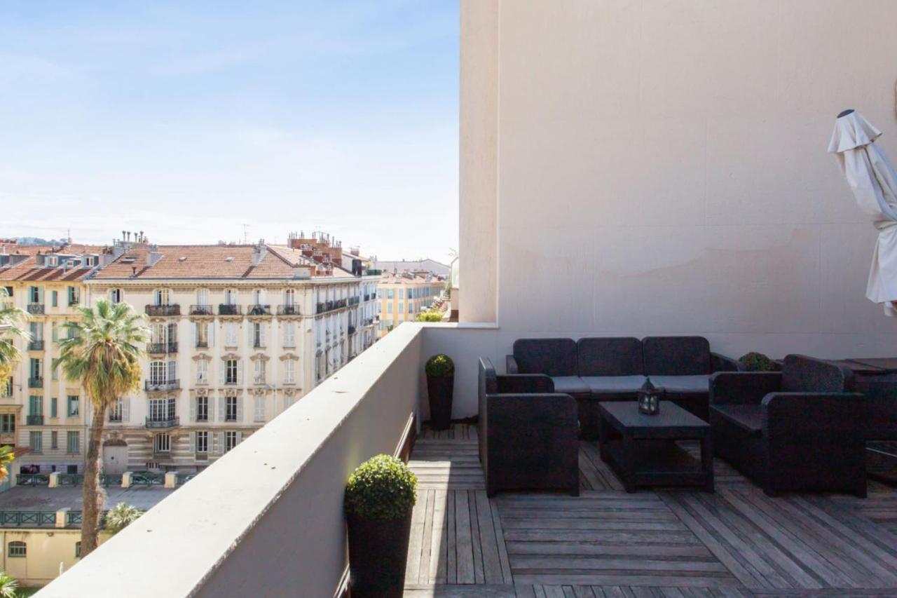 Bright Flat With An Exceptional Terrace At The Heart Of Nice - Welkeys المظهر الخارجي الصورة