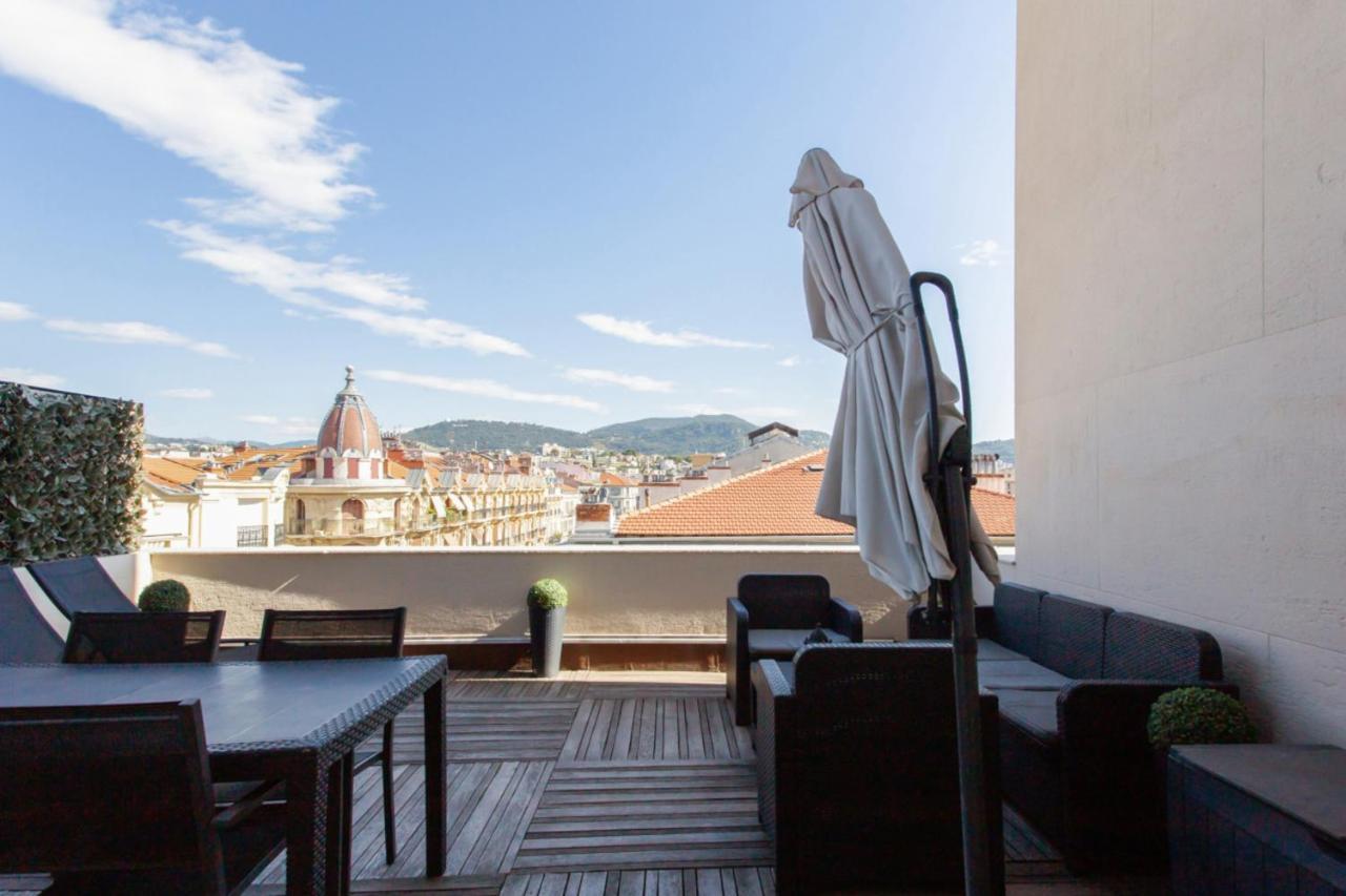 Bright Flat With An Exceptional Terrace At The Heart Of Nice - Welkeys المظهر الخارجي الصورة